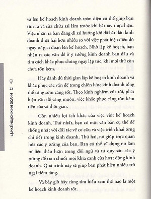 Sách Lập Kế Hoạch Kinh Doanh Cho Người Mới Bắt Đầu