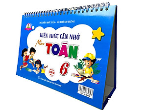 Bộ Lịch Kiến Thức Cần Nhớ Môn Toán Cấp II (Dùng Chung Các Bộ SGK Hiện Hành) - HA