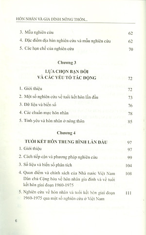 HÔN NHÂN VÀ GIA ĐÌNH Nông Thôn Đồng Bằng Bắc Bộ Giai Đoạn 1960 - 1975 (Sách chuyên khảo)