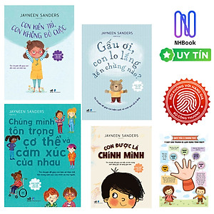 Combo 4Q: Phát Triển Trí Tuệ Cảm Xúc (Sách Kỹ Năng Sống Làm Chủ Cảm Xúc (EQ) / Kỹ Năng Giao Tiếp và Kỹ Năng Tư Duy Xúc Cảm cho bé) + Poster An Toàn Cho Con Yêu