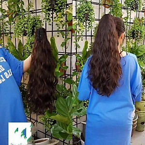 Tóc giả ngoặm xù giợn sóng️-ảnh thật