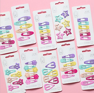 Bộ kẹp tóc xinh đẹp bạn gái hay cho cả mẹ và bé_A7