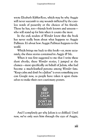 Auggie & Me: Three Wonder Stories