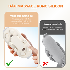[MẪU MỚI 2025] Máy Massage Giảm Đau Bụng Kinh  LS01 - Hỗ Trợ Chống Lão Hoá Da Sau Sinh.