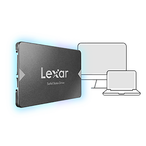 Ổ cứng SSD Lexar NS100 2.5" Inch / SATA-III 6Gb/s - 128GB / 256GB / 512GB - Hàng Chính Hãng