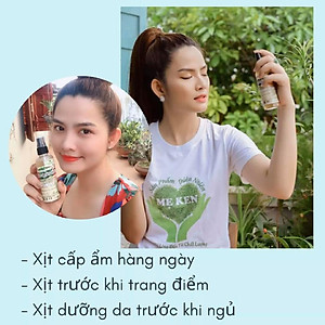 XỊT KHOÁNG THẢO MỘC THIÊN NHIÊN MẸ KEN 100ML- cấp ẩm da, dưỡng da, chống nắng