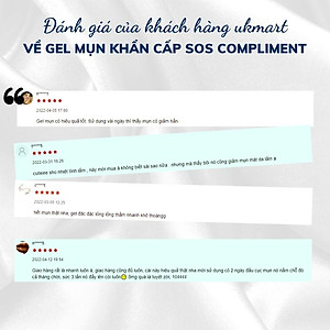 Gel Mụn Khẩn Cấp SOS Compliment No Problem 25ml