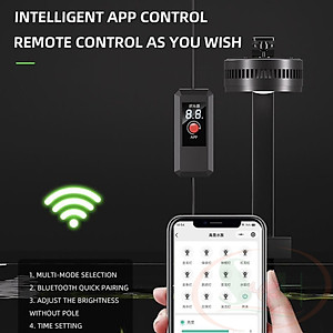 Đèn led rọi KaoKui RGB KK70 Pro series chỉnh app bể cá tép thủy sinh wrgb