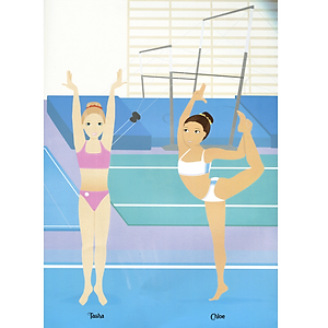 Sách Dán Hình Sáng Tạo Trang Phục Búp Bê - Các Môn Thể Thao