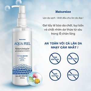Tẩy Tế Bào Da Chết Natureine Aqua Peel Moisture Peeling Gel - Nhật Bản 
