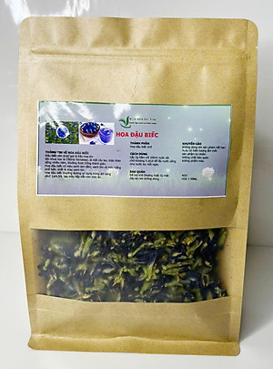 Trà hoa đậu biếc sấy khô ( Hoa đậu biếc khô) - Sản phẫm hữu cơ tự nhiên - Gói 1kg
