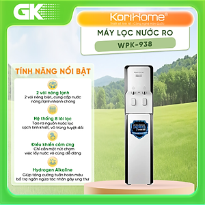 MÁY LỌC NƯỚC RO NÓNG LẠNH KORIHOME WPK-938 - Hàng chính hãng