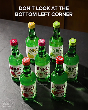 [CHÍNH HÃNG] Soju Hàn Quốc JINRO FRESH 360ml - Combo 6 chai