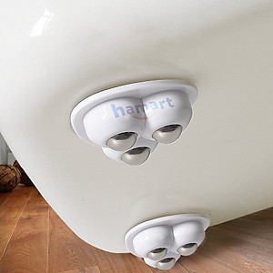 COMBO 4 Bánh Xe Mini Bi Thép Gắn Tủ Kệ Nội Thất Dán Đáy Thùng Rác Hộp Để Đồ Keo Siêu Dính Di Chuyển Đồ Đạc