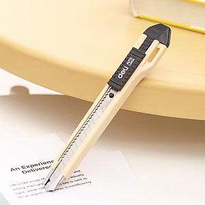 Dao Rọc Giấy Nhỏ 2031 Mới + Hộp Giấy - Không Lưỡi Phụ - Deli WD10150