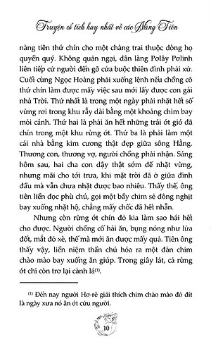 Truyện Cổ Tích Hay Nhất Về Các Nàng Tiên