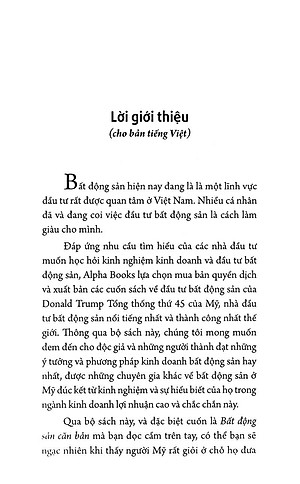 Sách Bất Động Sản Căn Bản (Tái Bản 2018)