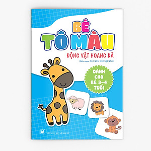 Combo 8 cuốn Tô màu: Bé học IQ (3-4 tuổi)