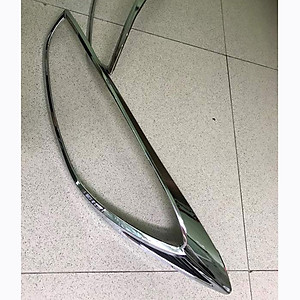 Ốp Viền Đèn Pha, Hậu Mạ Crom Dành Cho Xe Ô Tô Mazda 3 2015-2019