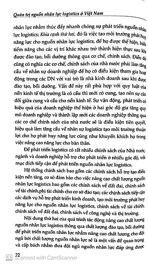 Quản Trị Nguồn Nhân Lực LOGISTISC Ở Việt Nam