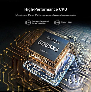 Android Tivi Box X96 Max plus S905 X3 Ram 4G Rom 32G Wifi Kép Có Bluetooth Cài Sẵn Ứng Dụng Xem Phim Hd Và Truyền Hình Cáp - Hàng nhập khẩu