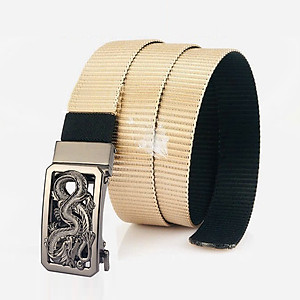 Dây nịt nam cao cấp, thắt lưng nam thời trang khóa tự động dây da bền đẹp mẫu HOT