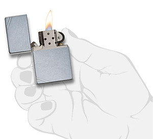 Bật Lửa Zippo Street Chrome Vintage with Slashes 267