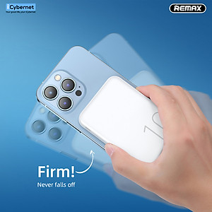 Sạc dự phòng không dây từ tính Remax RPP-65 10000mAh - Hàng chính hãng