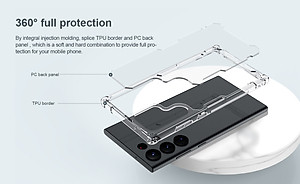 Ốp Lưng Nillkin Nature TPU Pro Dành Cho Samsung Galaxy S23 Ultra / S23 Plus - Hàng Chính Hãng