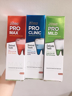 Kem đánh răng giảm ê buốt Promax Sensitive Hàn Quốc 120g tặng kèm móc khoá