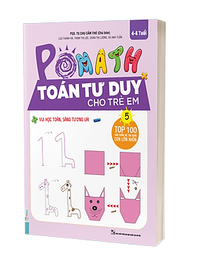  Combo Trọn Bộ Sách PoMath - Toán Tư Duy Cho Trẻ Em 4-6 Tuổi (6 cuốn) 