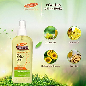 Dầu giảm nhanh khô ngứa da khi mang thai Palmer's 150ml