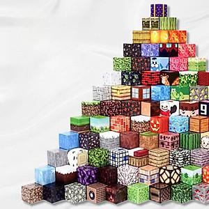 Đồ Chơi Lắp Ráp Minecraft Nam Châm Hình Khối Phát Triển Tư Duy Trẻ Em SET 50 CÁI - HÀNG CHÍNH HÃNG MINIIN