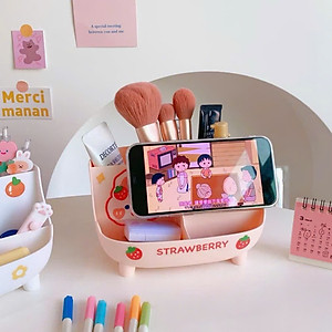 Kệ Đựng Bút 6 Ngăn – Hộp Đựng Đồ Đa Năng Trang Trí Bàn Học Văn Phòng Phẩm - HÀNG CHÍNH HÃNG MINIIN