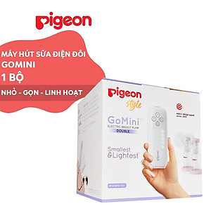 Máy hút sữa điện đôi GoMini Pigeon (HSD: 03/2025)