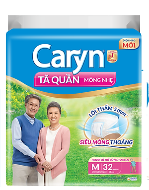 Tã Quần Caryn Loại Mỏng Nhẹ M32