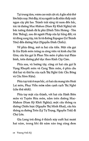 Sách Ký Ức Lịch Sử Về Sài Gòn Và Các Vùng Phụ Cận