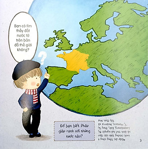 Sách Vòng Quanh Thế Giới - Pháp