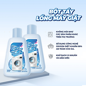 Bột Tẩy Lồng Máy Giặt Cao Cấp CleanZ Giúp Làm Sạch Và Loại Bỏ Cặn Bẩn Hiệu Quả 99%