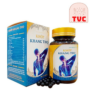 Liệu Trình 3 Hộp Khớp Khang Thọ Tặng 1 Dầu Xoa Bóp Khang Thọ Hỗ Trợ Điều Trị Các Bệnh Xương Khớp, Giảm Đau Mỏi Vai Gáy,Đau Nhức Chân Tay 
