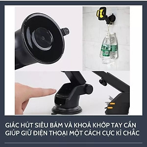 Giá Đỡ Điện Thoại Trên Ô Tô Kẹp Điện Thoại Trên Xe Hơi Chắc Chắn, Thích Hợp Nhiều Vị Trí Trên Ô Tô - HÀNG CHÍNH HÃNG MINIIN