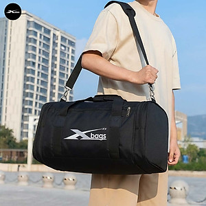 Túi Thể Thao Xbags XB 6001 - Túi Trống Tập Gym Đựng Đồ Đa Năng, Có Ngăn Để Giày Riêng, Vải Chống Nước Cao Cấp
