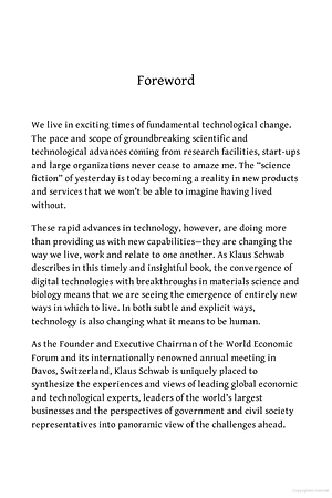 The Fourth Industrial Revolution