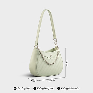 Túi Yuumy ( Thời trang nữ sành điệu phối phụ kiện - Túi đeo vai da Seasand YN210 )