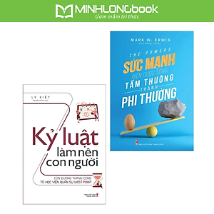 Combo: Kỷ Luật Làm Nên Con Người + Sức Mạnh Biến Cuộc Sống Tầm Thường Thành Phi Thường