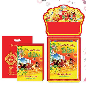 Lịch Bloc Siêu Cực Đại - BonSai Phong Thủy - Á Châu AC02