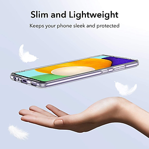 Ốp lưng silicon dẻo cho Samsung Galaxy A53 5G trong suốt mỏng 0.6mm hiệu Ultra Thin độ trong tuyệt đối chống trầy xước - Hàng nhập khẩu