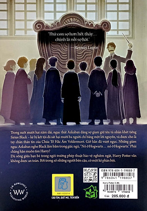 Harry Potter Và Tên Tù Nhân Ngục Azkaban - Tập 3 (Tái Bản)