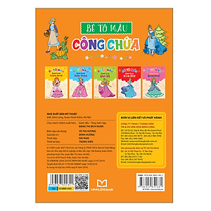 Sách Túi Bé Tô Màu Công Chúa ( 6 Cuốn )