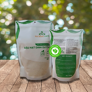 Bột yến mạch nguyên chất Sức Khỏe Xanh, Túi 400gr